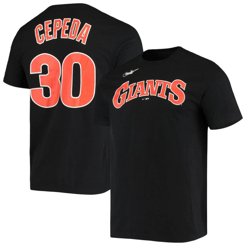Orlando Cepeda San Francisco Giants Nike Name & Number T-Shirt discount