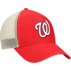 Washington Nationals '47 Flagship Washed MVP Trucker Snapback Hat Lifestyle