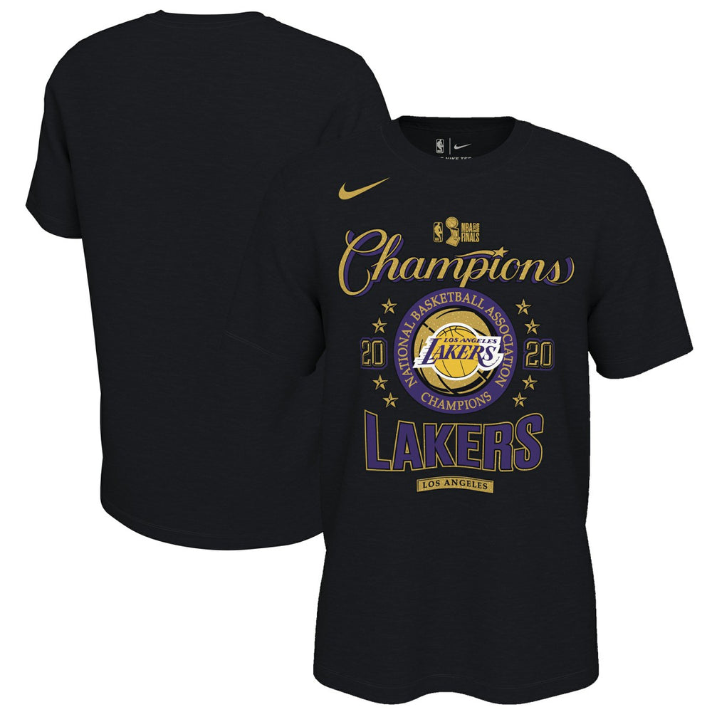 Nike - Los Angeles Lakers 2020 NBA Finals Champions Locker Room T-Shirt - Black