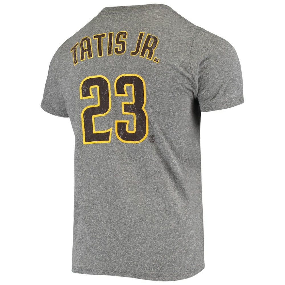 Fernando Tatis Jr. San Diego Padres Majestic Threads Name & Number Tri-Blend T-Shirt discount