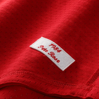 Pete Rose Cincinnati Reds Mitchell & Ness Authentic Batting Practice Jersey - Red | MLB Jerseys