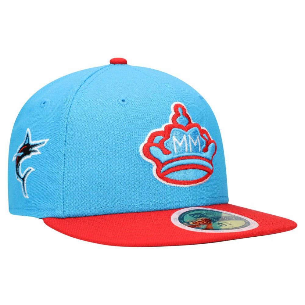 Miami Marlins New Era Youth 2021 City Connect 59FIFTY Fitted Hat Sale
