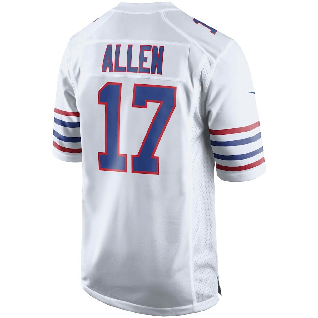 Josh Allen Buffalo Bills Alternate Game Player Jersey White - Nike