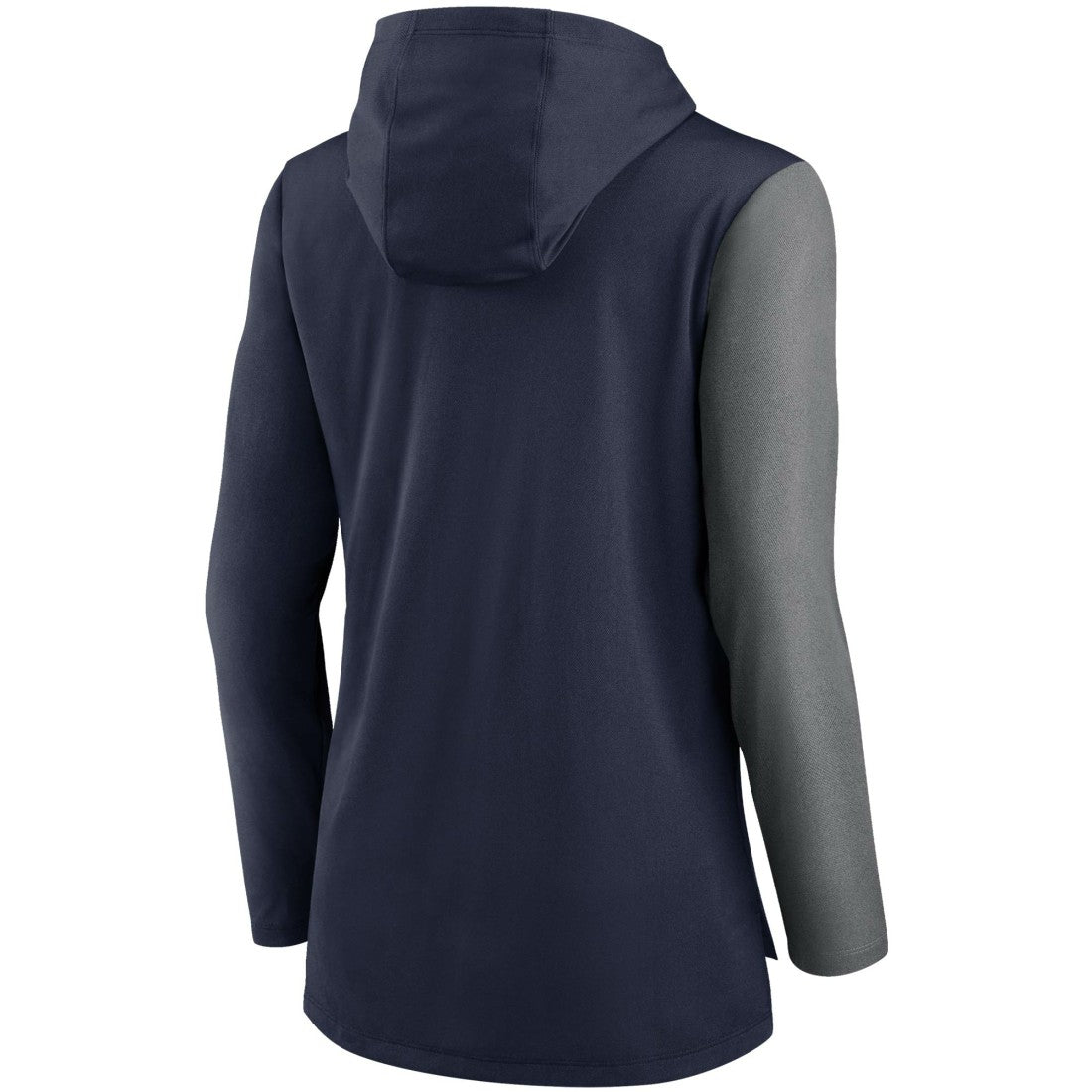 Tennessee Titans Women's Chevron Hoodie Performance Long Sleeve T-Shirt Navy/Heathered Charcoal - Nike