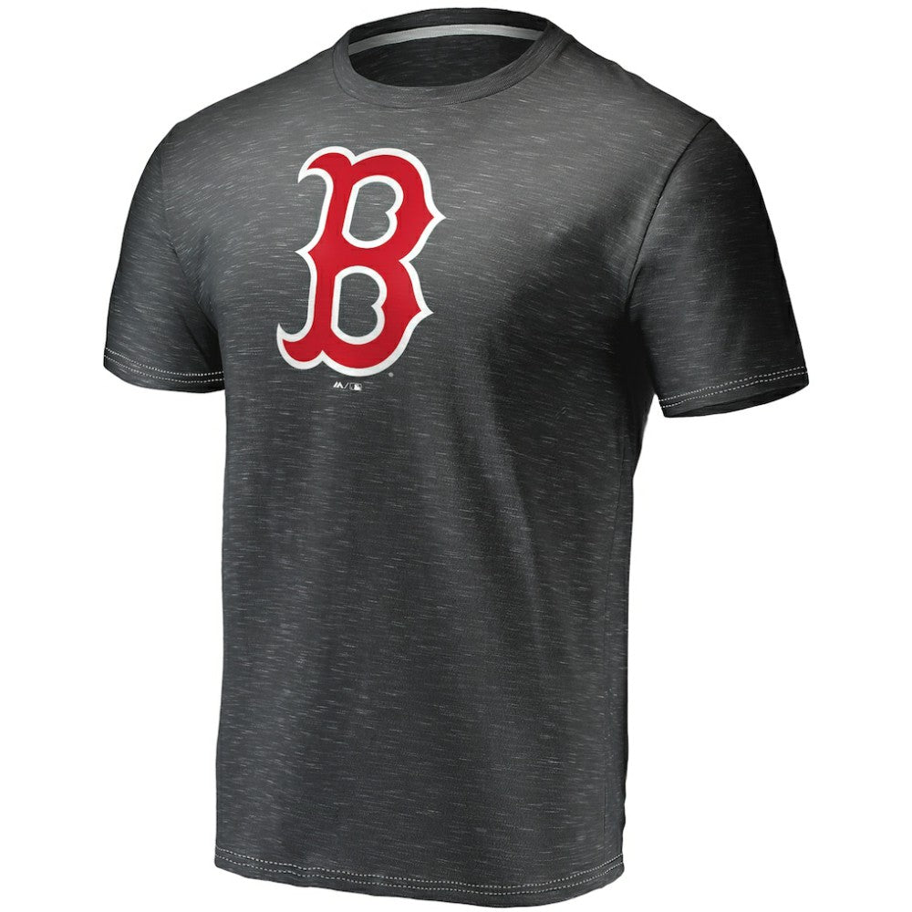 Boston Red Sox Fanatics Official Logo Space Dye T-Shirt On Sale