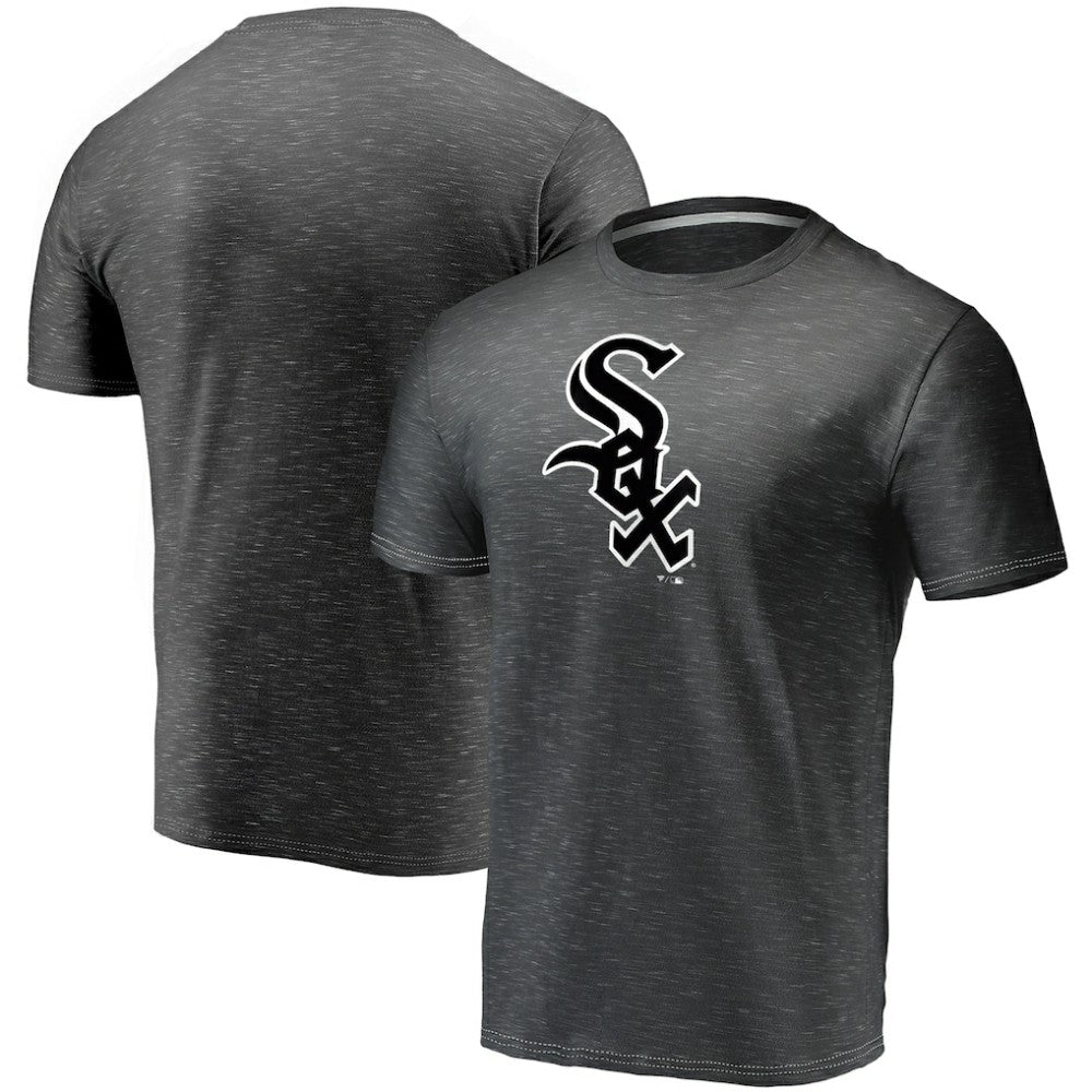 Chicago White Sox Fanatics Official Logo Space Dye T-Shirt Clearance