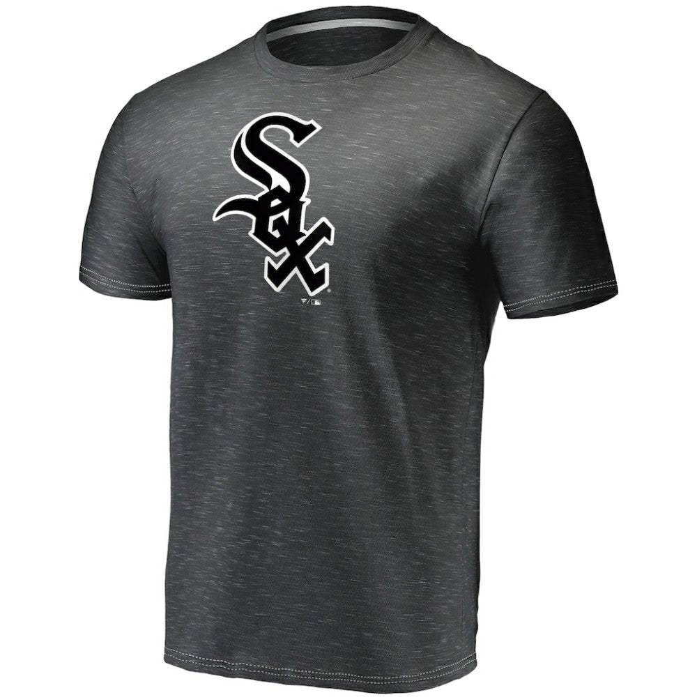 Chicago White Sox Fanatics Official Logo Space Dye T-Shirt Clearance