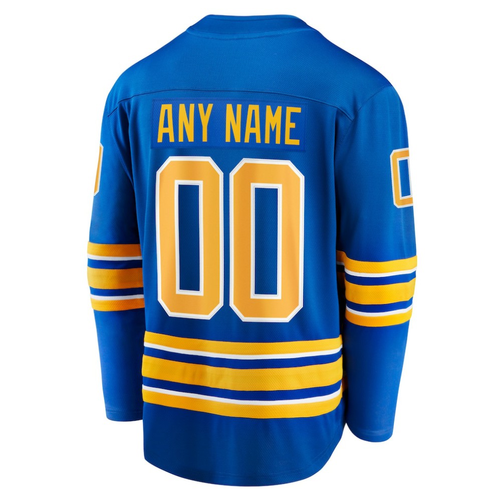 Buffalo Sabres Fanatics Home Breakaway Custom Jersey - Royal | NHL Jerseys