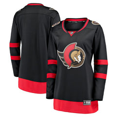 Ottawa Senators - Fanatics Women's Home Breakaway Jersey Black