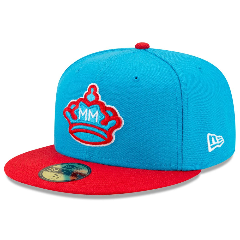 Miami Marlins New Era 2021 City Connect 59FIFTY Fitted Hat Lifestyle