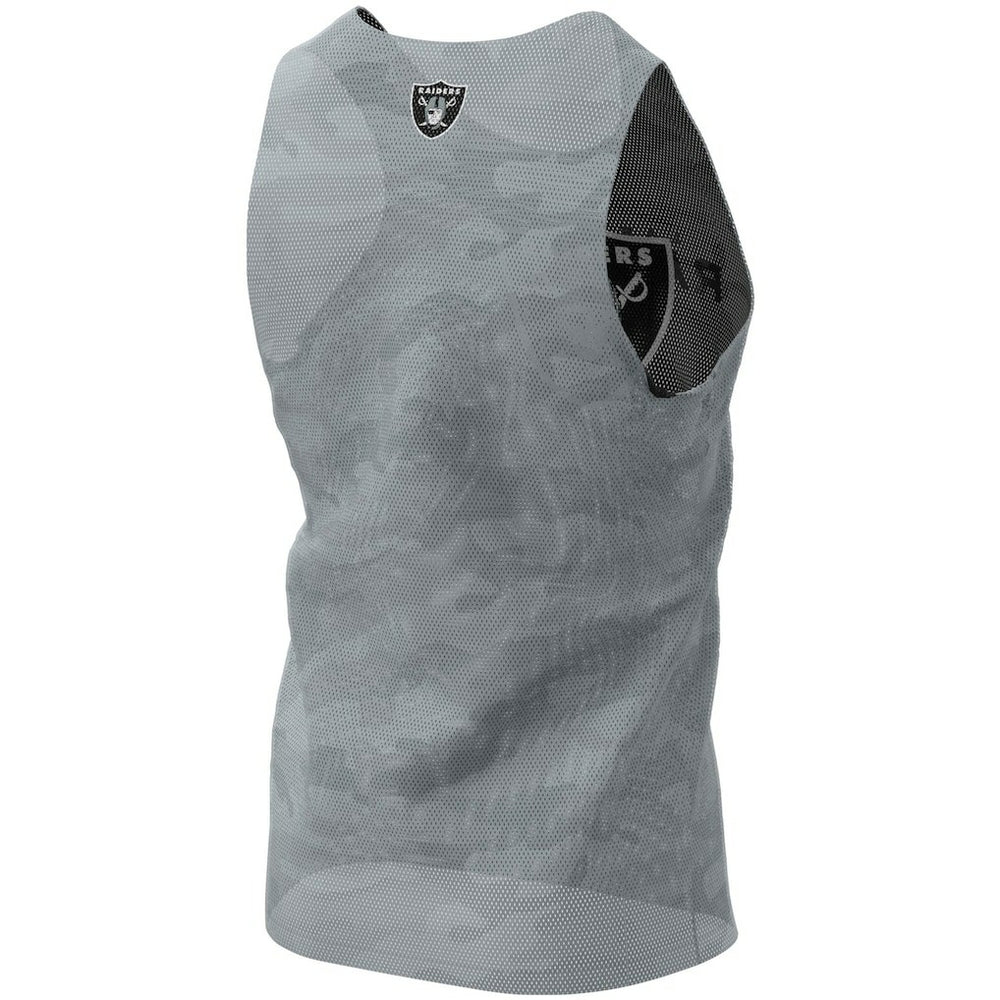 Las Vegas Raiders FOCO Reversible Mesh Tank Top Black/Gray - NFL