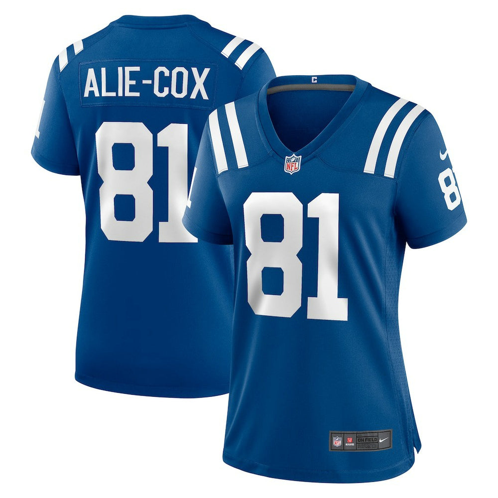 Mo Alie-Cox Indianapolis Colts Women's Team Game Jersey Royal - Nike