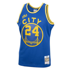 Mitchell & Ness - Rick Barry Golden State Warriors 1966/67 Hardwood Classics Swingman Jersey - Royal