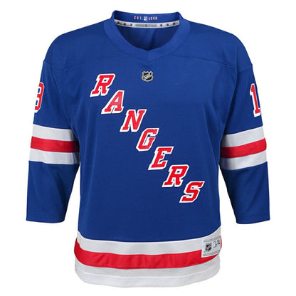 Alexis Lafreniere New York Rangers Youth Home Replica Player Jersey - Blue | NHL Jerseys