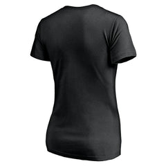 Joe Burrow Cincinnati Bengals Women's Checkdown V-Neck T-Shirt Black - NFL