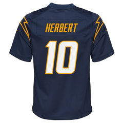 Justin Herbert Los Angeles Chargers Youth Game Jersey Navy - Nike