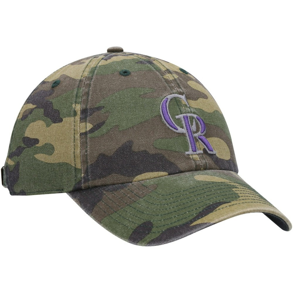 Colorado Rockies '47 Team Clean Up Adjustable Hat Lifestyle