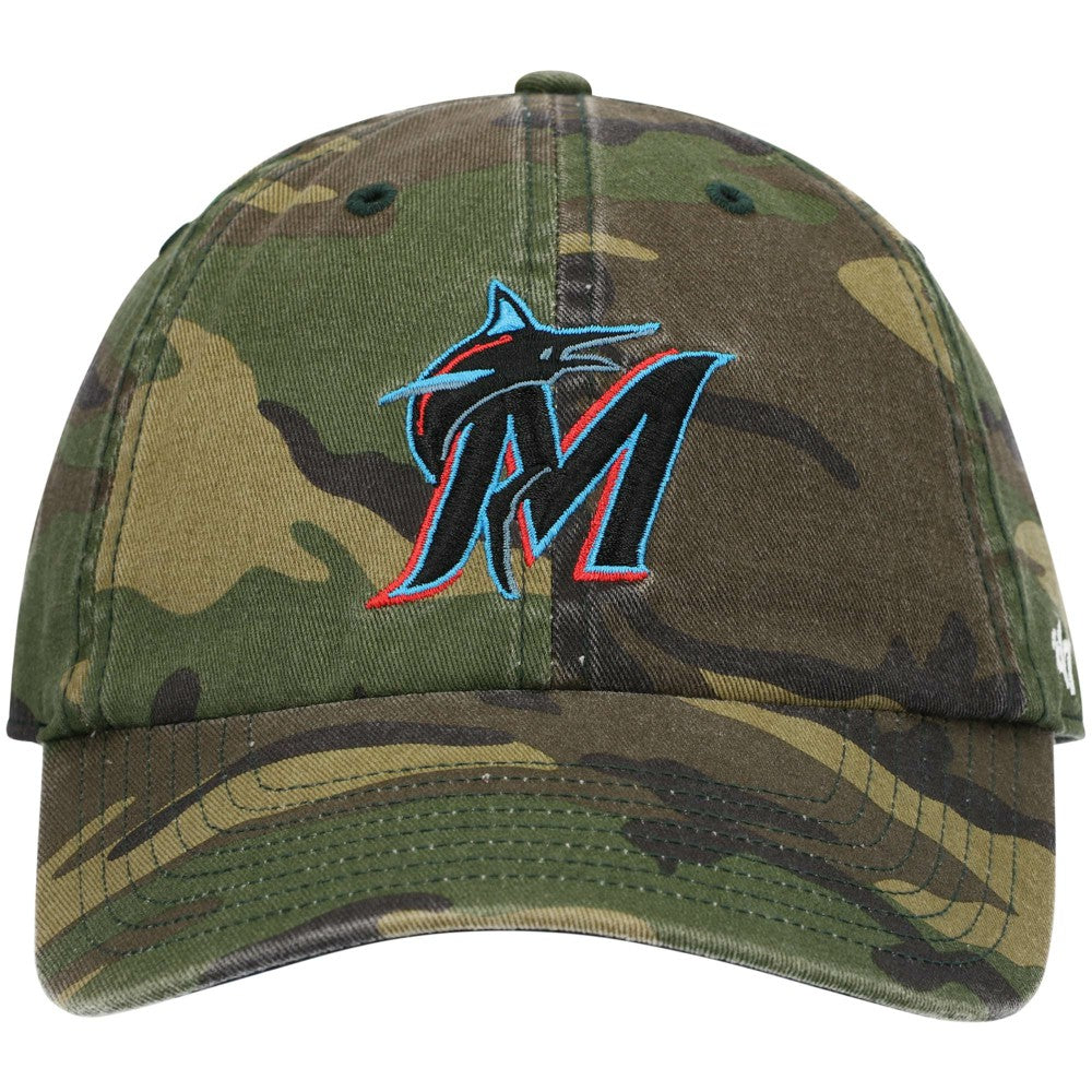 Miami Marlins '47 Team Clean Up Adjustable Hat Clearance