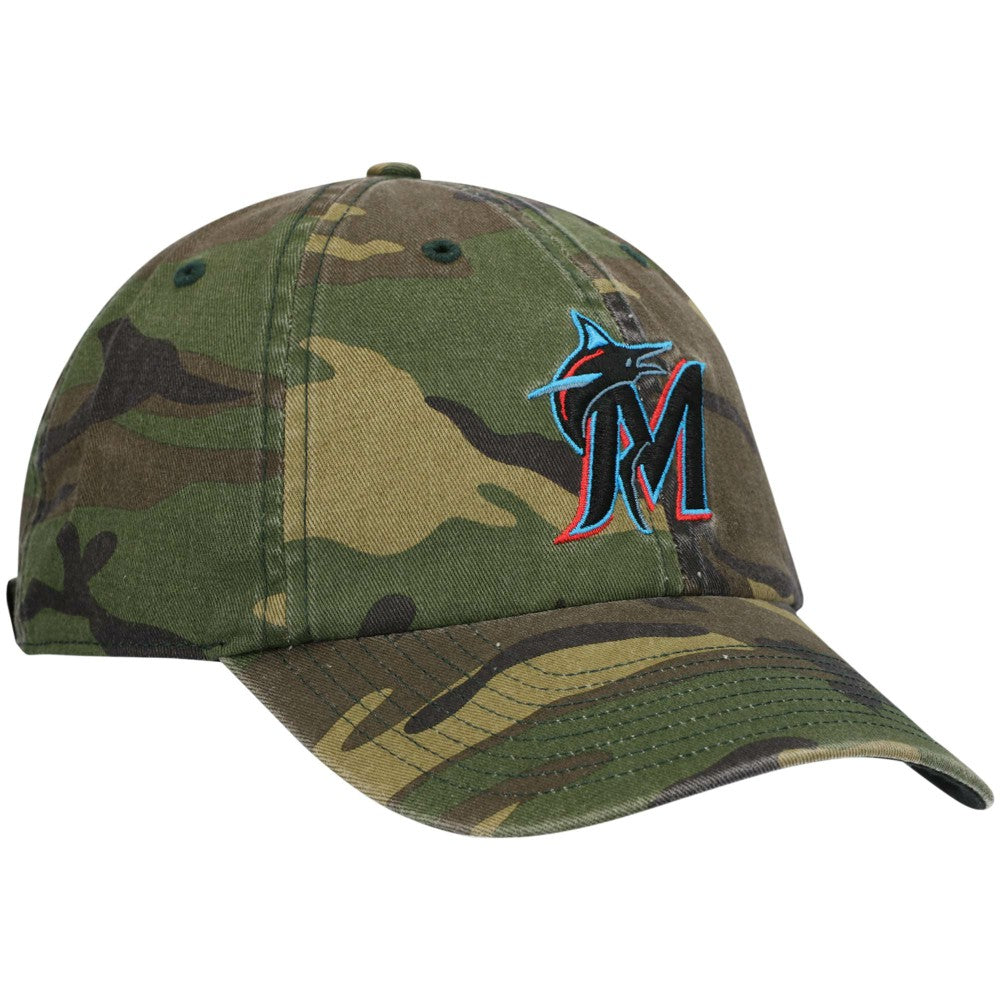 Miami Marlins '47 Team Clean Up Adjustable Hat Clearance