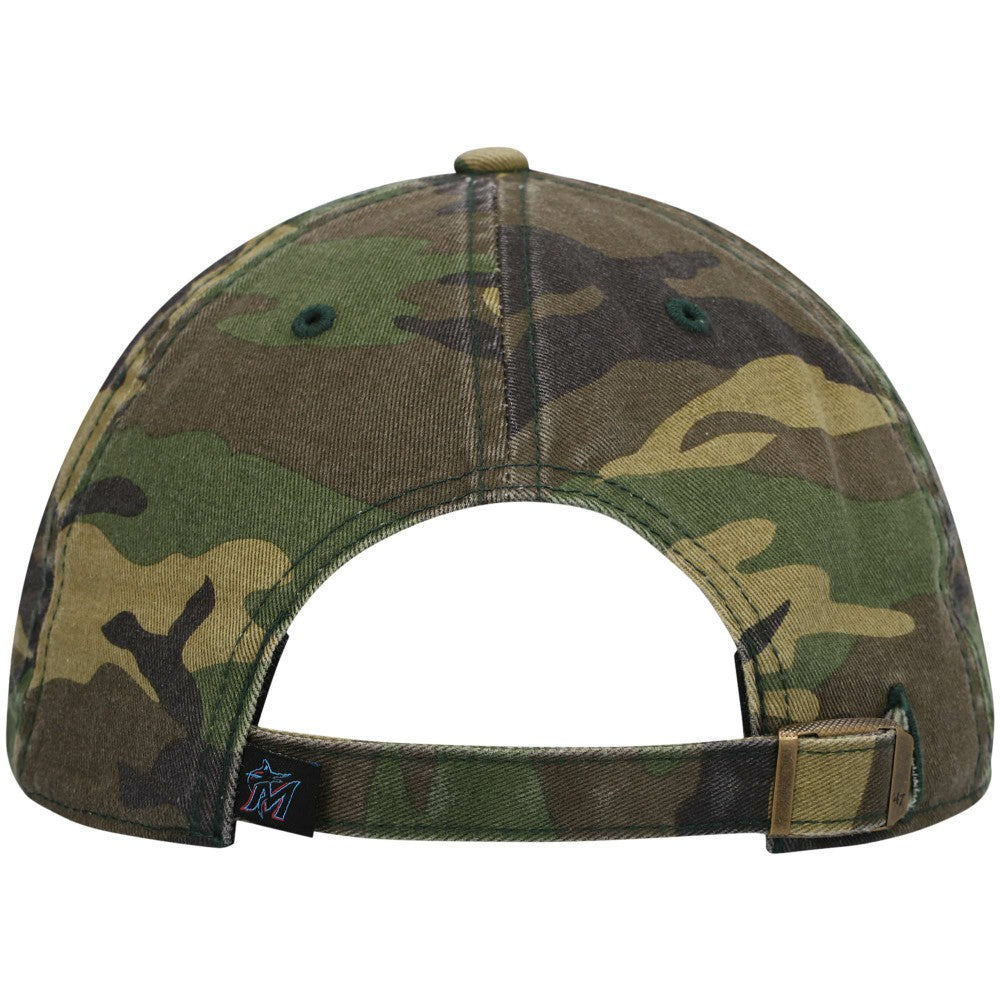 Miami Marlins '47 Team Clean Up Adjustable Hat Clearance