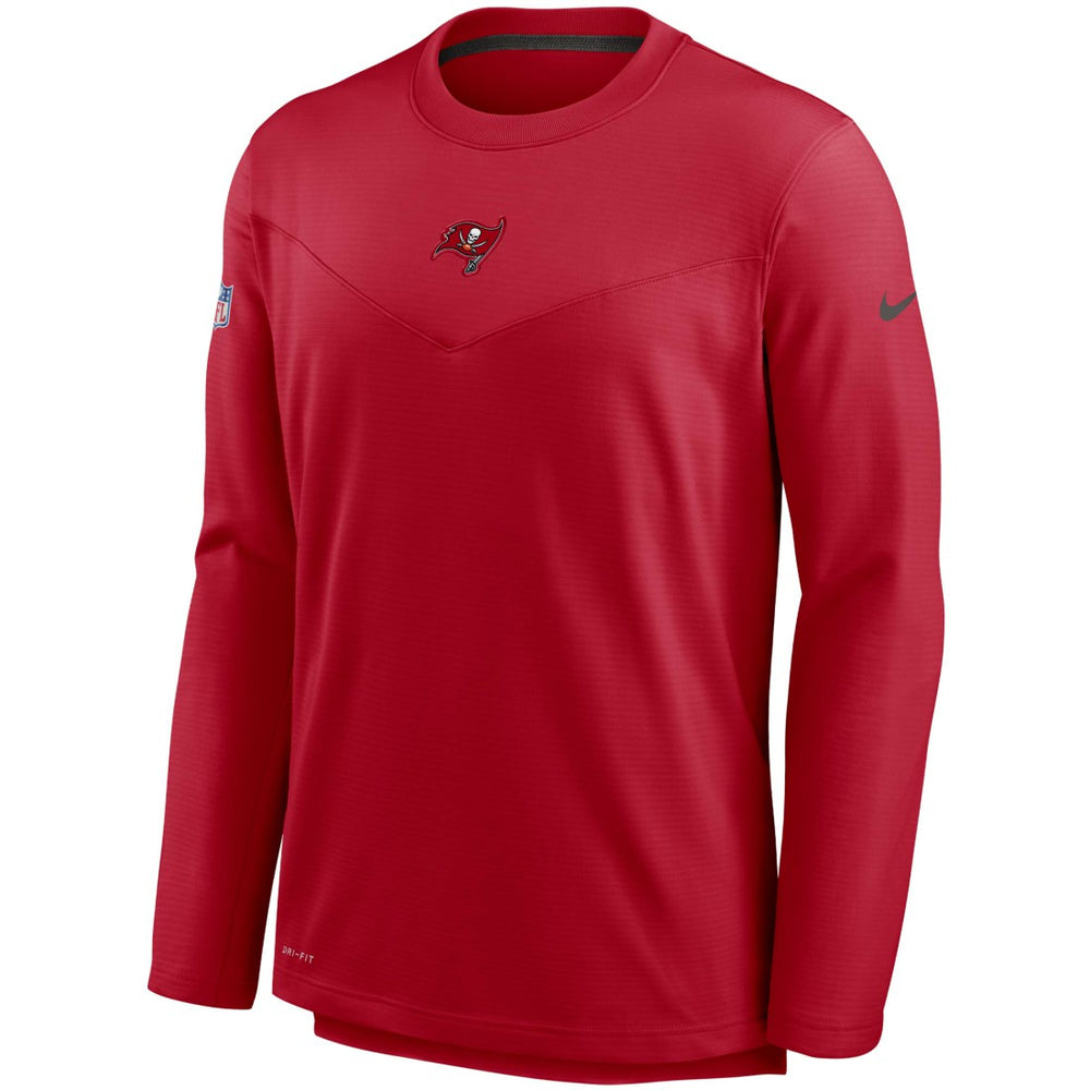 Tampa Bay Buccaneers Sideline Team Performance Pullover Sweatshirt Red - Nike