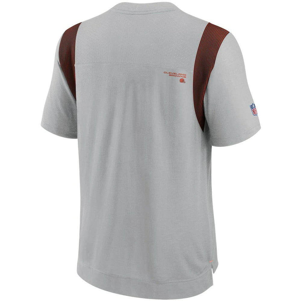 Cleveland Browns Sideline Player UV Performance T-Shirt Gray - Nike