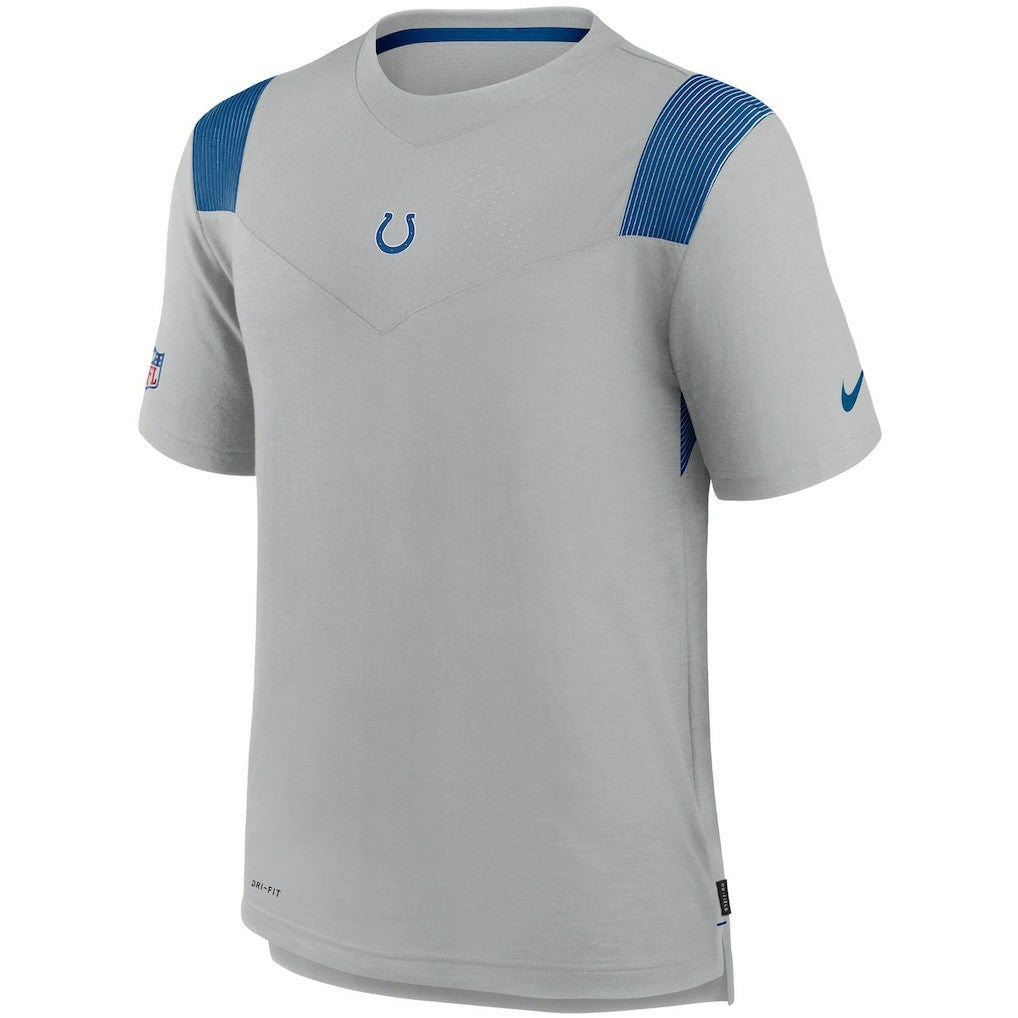 Indianapolis Colts Sideline Player UV Performance T-Shirt Gray - Nike