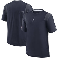 Dallas Cowboys Sideline Player UV Performance T-Shirt Navy - Nike