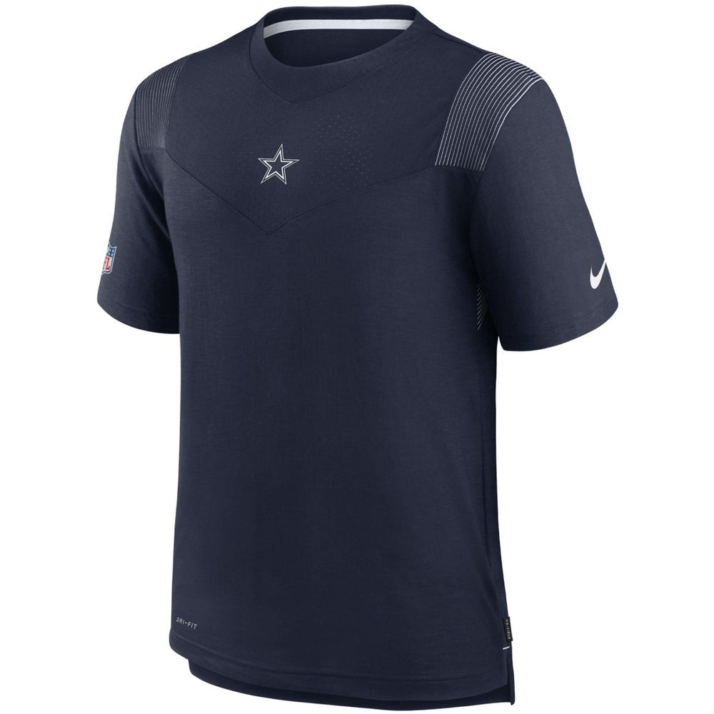 Dallas Cowboys Sideline Player UV Performance T-Shirt Navy - Nike