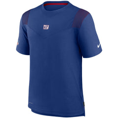New York Giants Sideline Player UV Performance T-Shirt Royal - Nike