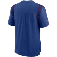 New York Giants Sideline Player UV Performance T-Shirt Royal - Nike