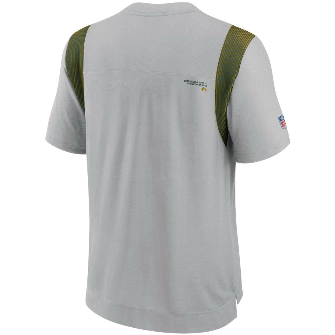 Green Bay Packers Sideline Player UV Performance T-Shirt Gray - Nike
