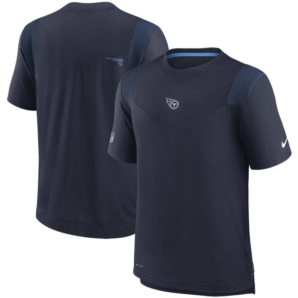 Tennessee Titans Sideline Player UV Performance T-Shirt Navy - Nike