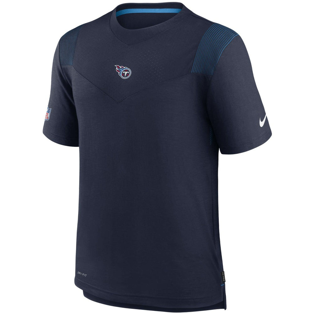 Tennessee Titans Sideline Player UV Performance T-Shirt Navy - Nike