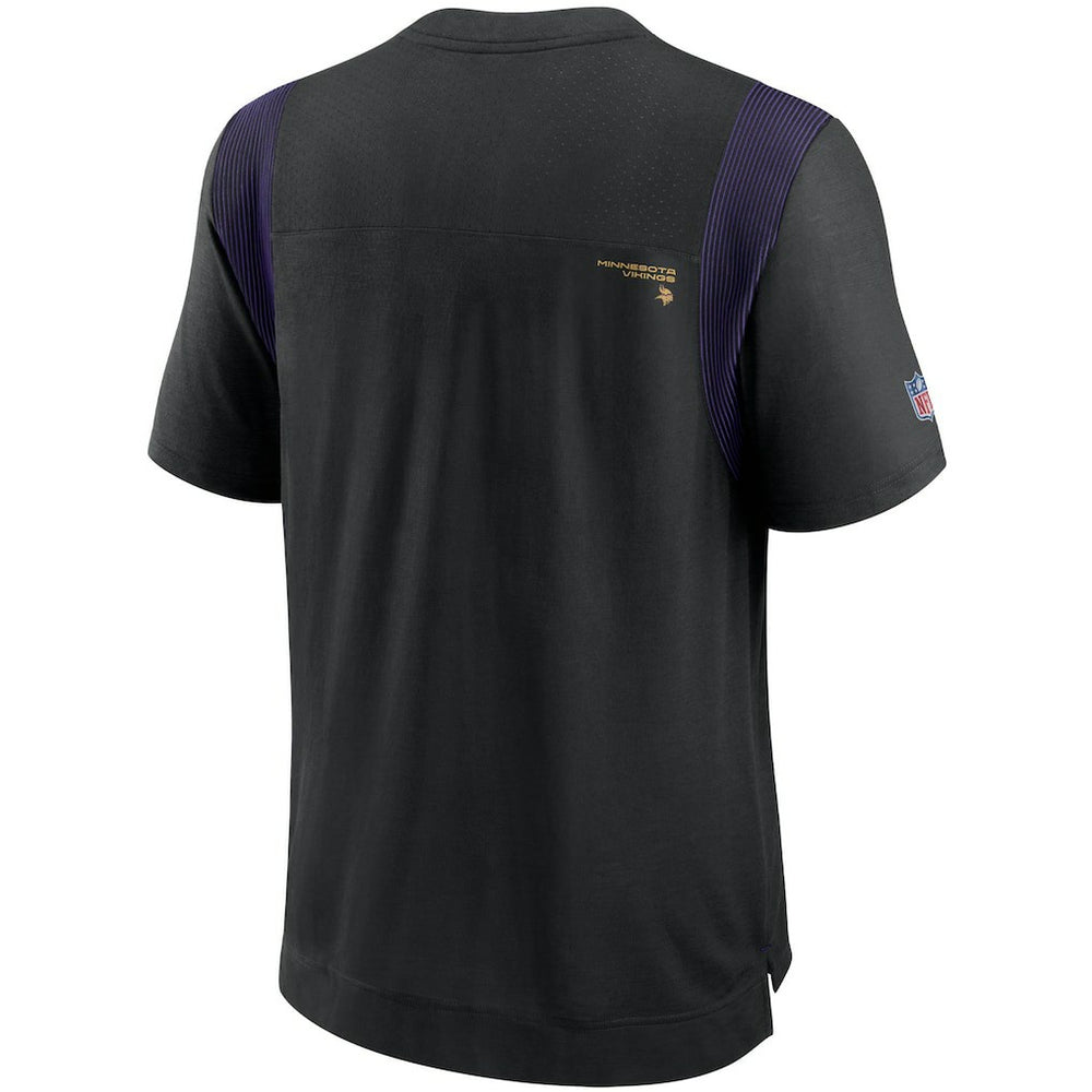 Minnesota Vikings Sideline Player UV Performance T-Shirt Black - Nike