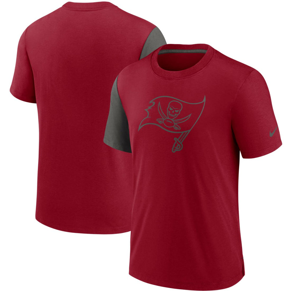 Tampa Bay Buccaneers Pop Performance T-Shirt Red/Pewter - Nike