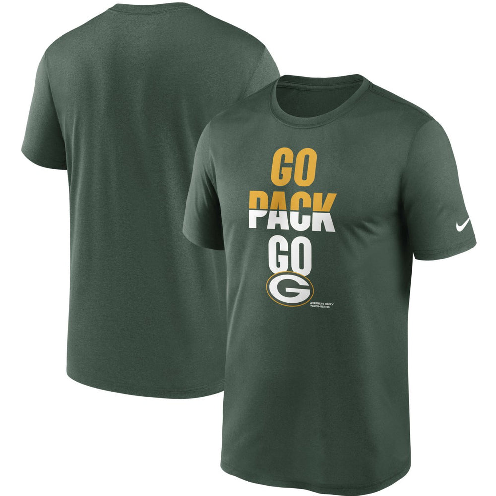 Green Bay Packers Legend Local Phrase Performance T-Shirt Green - Nike