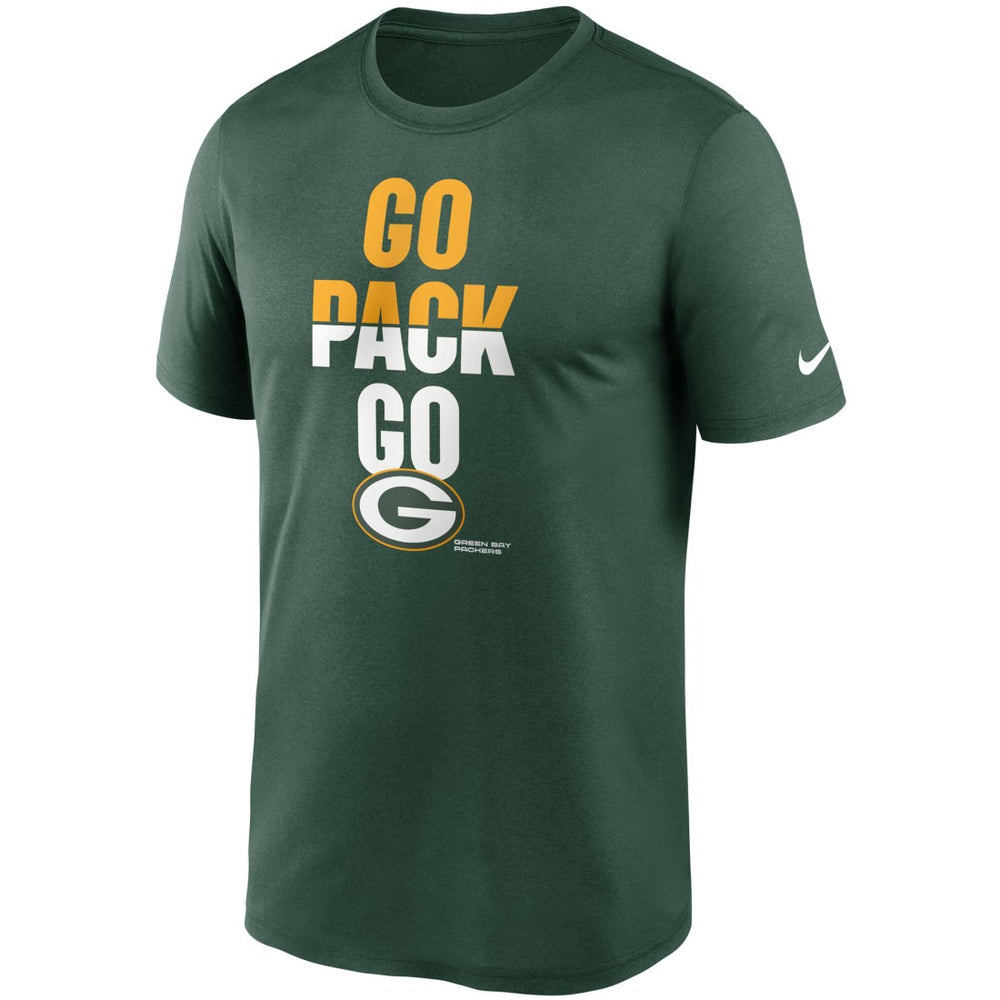 Green Bay Packers Legend Local Phrase Performance T-Shirt Green - Nike