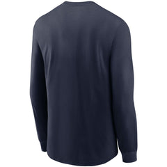 Seattle Seahawks Primary Logo Long Sleeve T-Shirt College Navy - Nike