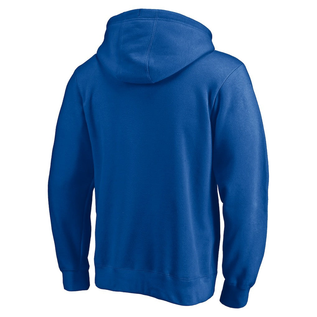 Fanatics - Dallas Mavericks Post Up Hometown Collection Fitted Pullover Hoodie - Blue