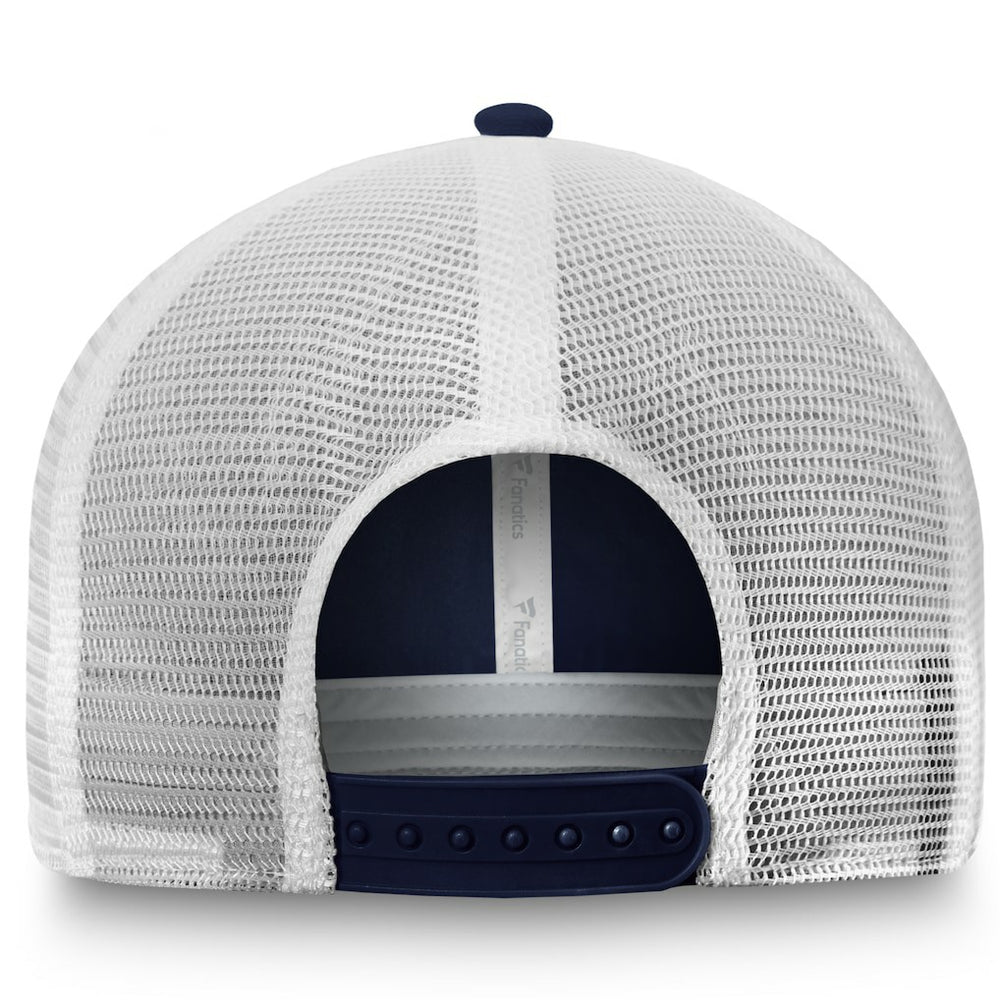 Dallas Cowboys Fundamental Trucker Unstructured Adjustable Hat Navy/White - Fanatics