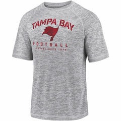 Tampa Bay Buccaneers Shade Battle Ready Raglan Space-Dye T-Shirt Gray - Fanatics