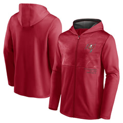 Tampa Bay Buccaneers Defender Full-Zip Hoodie Jacket Red - Fanatics
