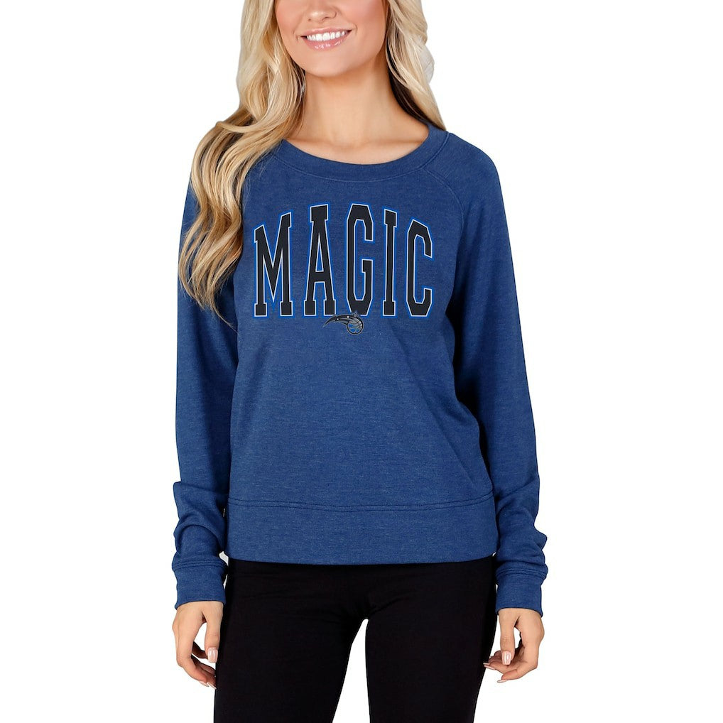 NBA - Orlando Magic Concepts Sport Women's Mainstream Terry Long Sleeve Top - Royal