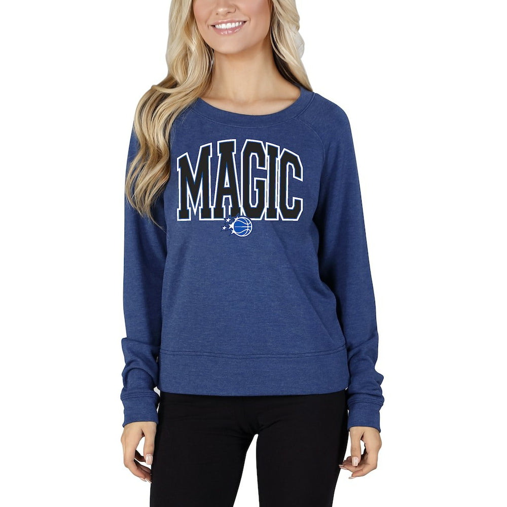 NBA - Orlando Magic Concepts Sport Women's Mainstream Terry Long Sleeve Top - Royal