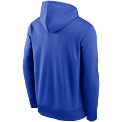 Los Angeles Rams Primary Logo Therma Performance Pullover Hoodie Royal - Nike