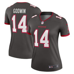 Chris Godwin Tampa Bay Buccaneers Women's Alternate Legend Player Performance Top Pewter - Nike