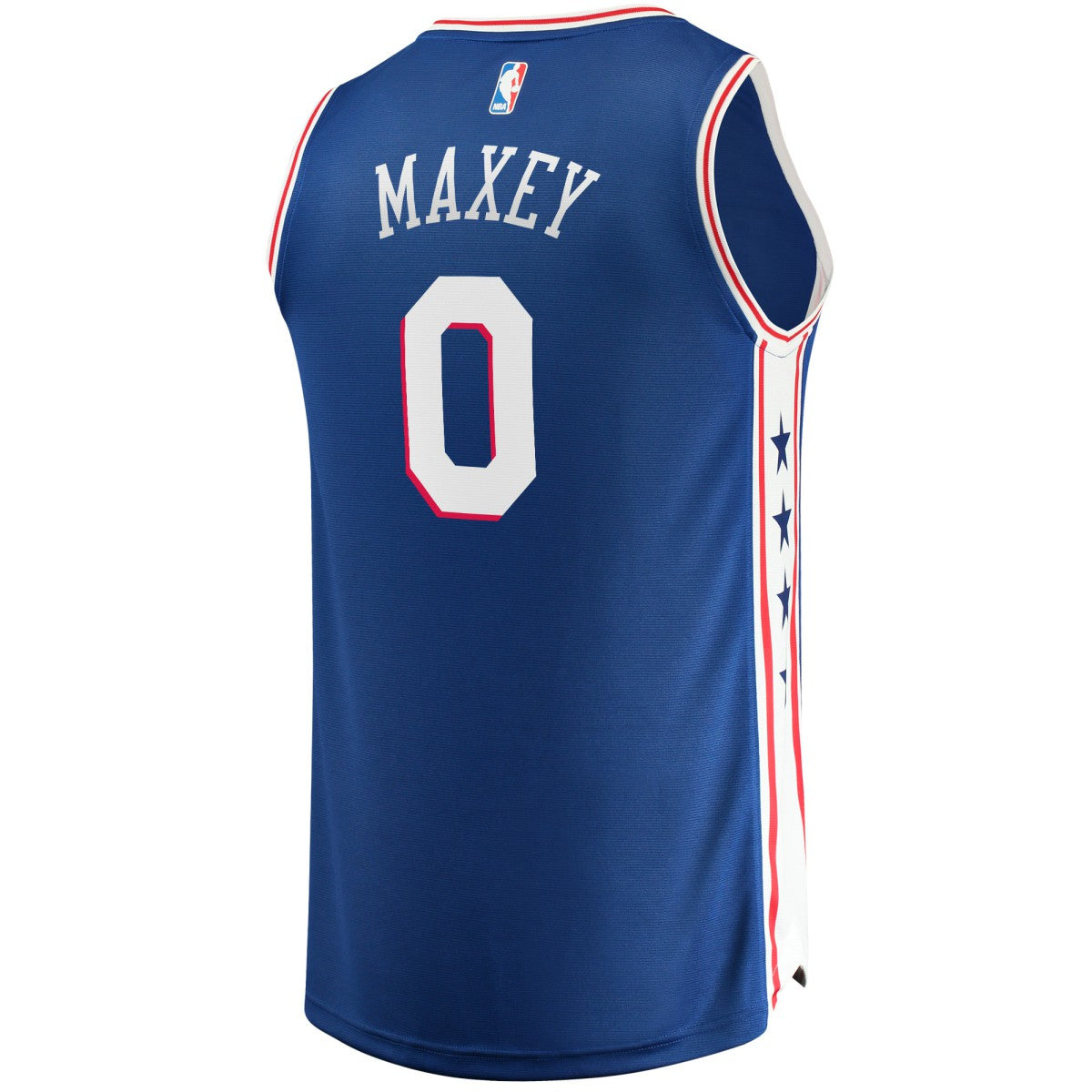 Fanatics - Tyrese Maxey Philadelphia 76ers Fast Replica Jersey Royal - Icon Edition