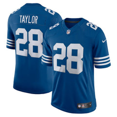Men's Jonathan Taylor Royal Indianapolis Colts Alternate Vapor Limited Jersey - Nike