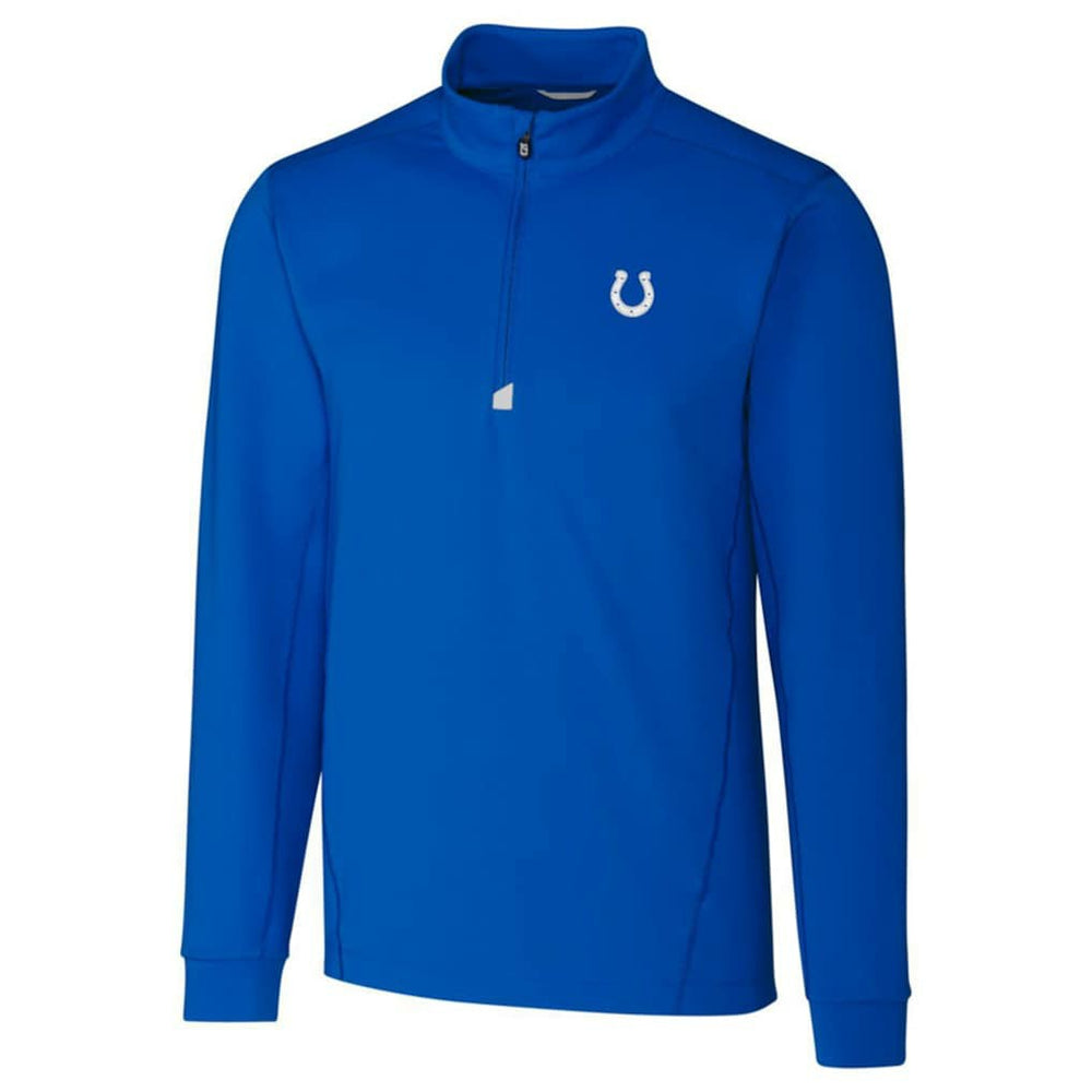 Indianapolis Colts Cutter & Buck Traverse Quarter-Zip Pullover Jacket Royal - NFL